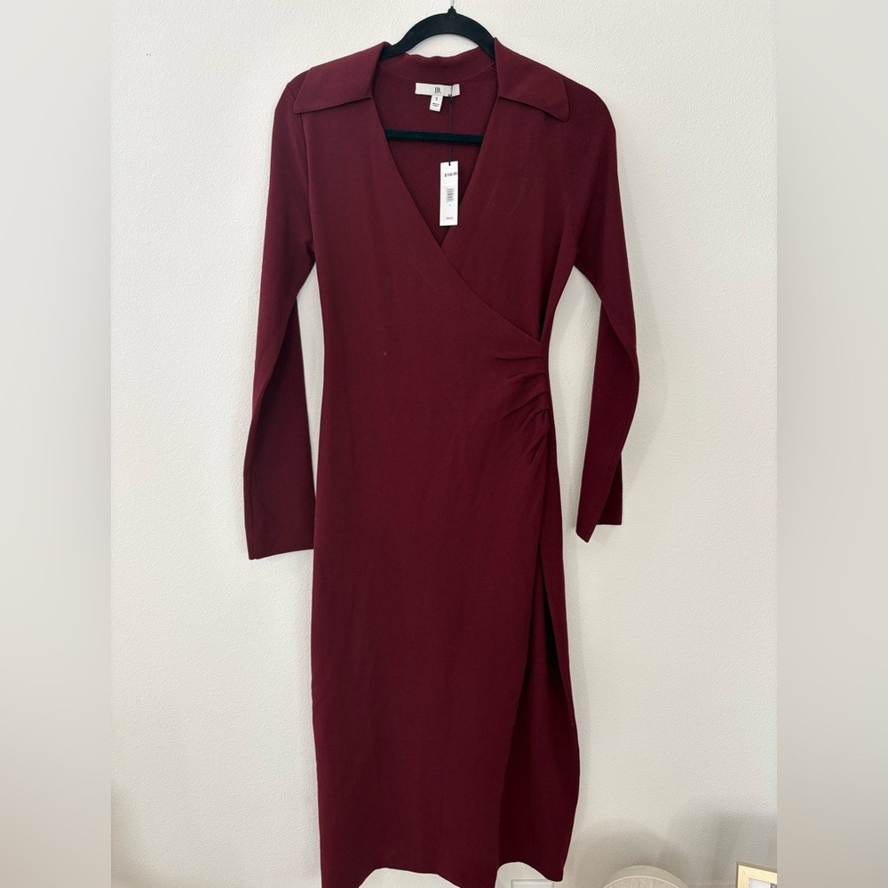 Banana Republic Long Sleeve Maxi Dress